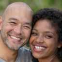 Happy couple who found fertility guidance